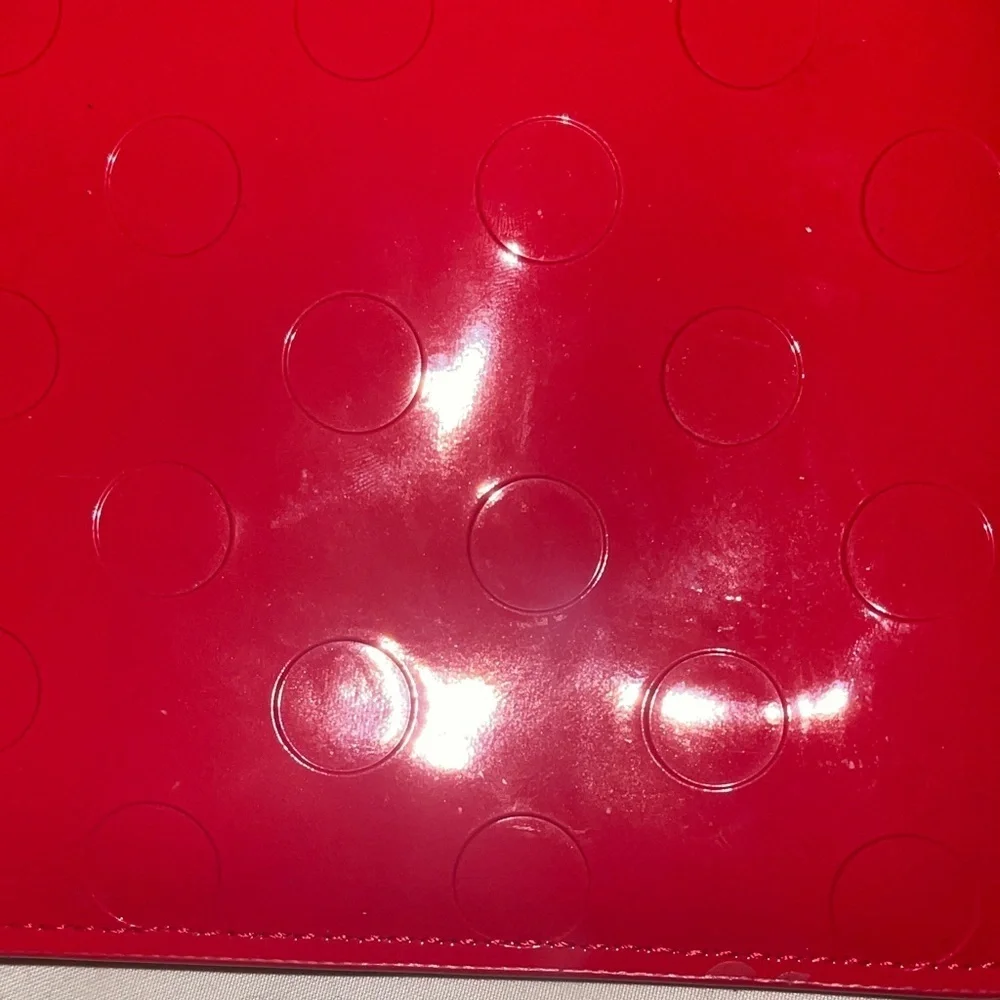 Kate Spade Red Wristlet Clutch Fun Festive Color